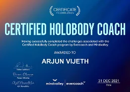 Holobody Certificate